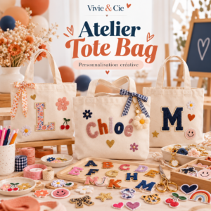 Atelier créatif – Tote Bag personnalisé