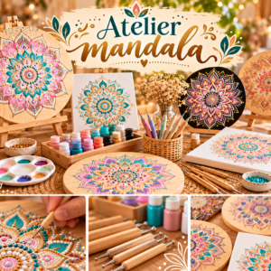 Atelier créatif – Mandala personnalisé