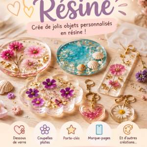 Atelier créatif – Résine personnalisée